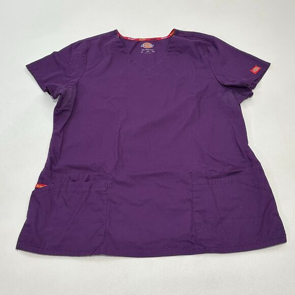 Dickies Other - Dickies Men's Tee Purple Logo Crewneck Workwear Cotton Blend‎ Graphic, Size XL